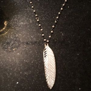 New Magnesite and Pearl Shell Necklace